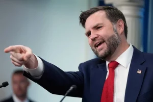 US Vice President JD Vance speaks about the Iran deal during an interview discussing US foreign policy.