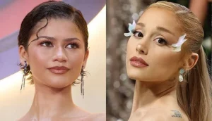 Zendaya attending Ariana Grande's concert in Brooklyn ahead of The Odyssey premiere.