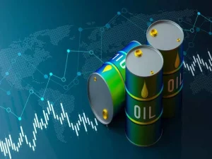 Oil prices and crude oil barrels amid concerns over US sanctions on Iran