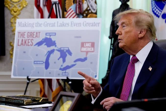 Donald Trump seeks to rename Lake Ontario as Lake America