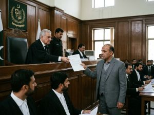 Islamabad High Court building where contempt proceedings were initiated against a CDA official