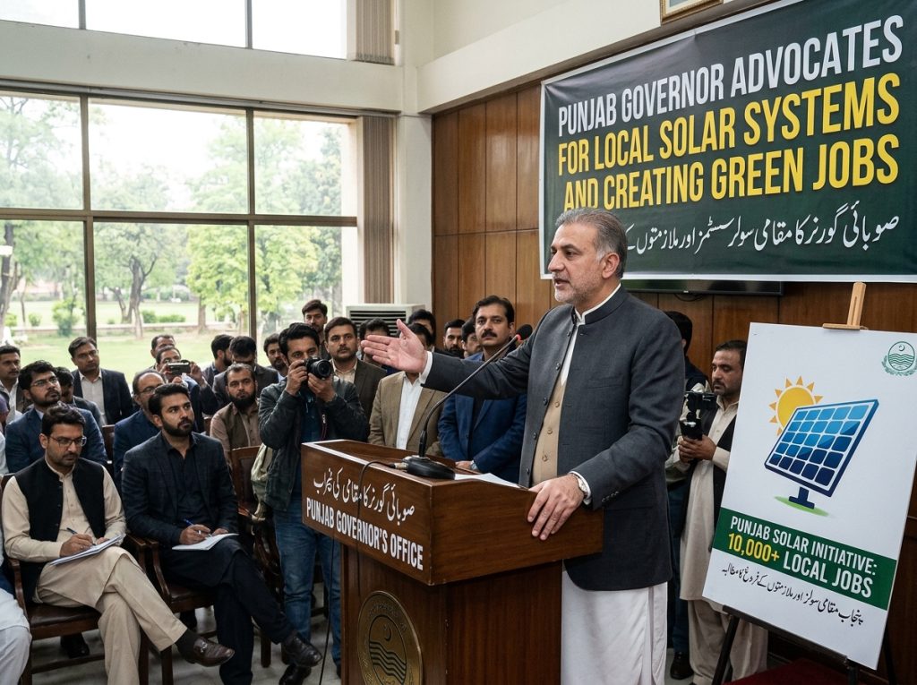 Rooftop solar panels across Pakistan as officials call for local solar system manufacturing